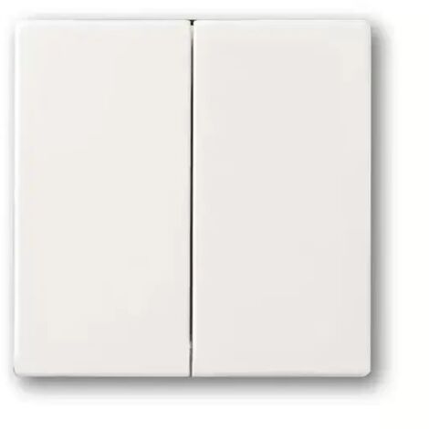 Busch-Jaeger Wippe für Smart Switch 2-fach studioweiß - Plattform 63 (6736 FoH-84), 2CKA006730A0136