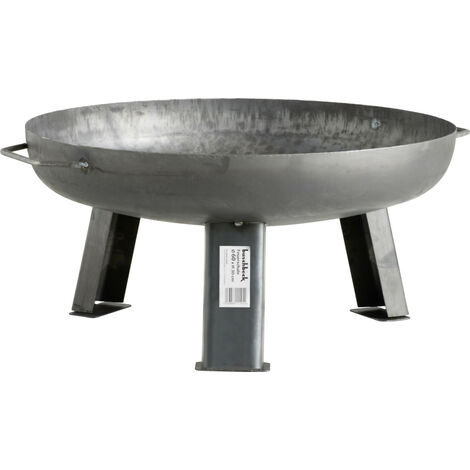 Buschbeck Feuerschale Eisen Feuerstelle Ø 60cm 2 Griffe Feuerkorb