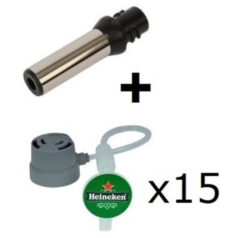 Krups - Buse + 3 lots de 5 tubes