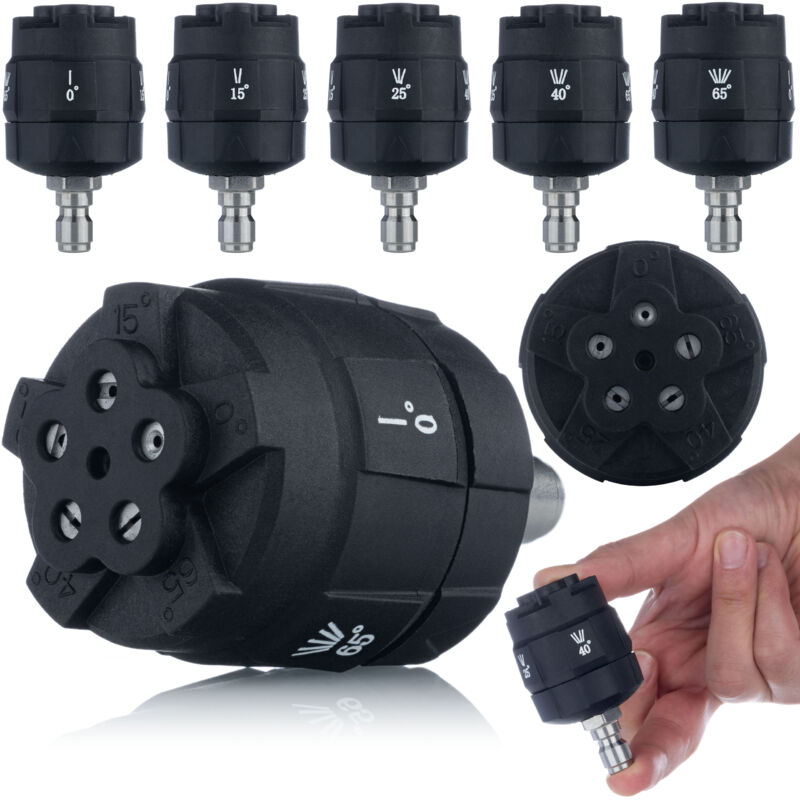 Ugello 6in1 con attacco rapido da 1/4' per idropulitrice