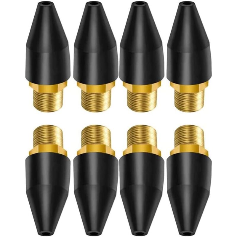 Buse à air en caoutchouc noir, 100 pièces, pour outil pneumatique, pièces et accessoires pour pistolet à air comprimé, Accessoires pour outils