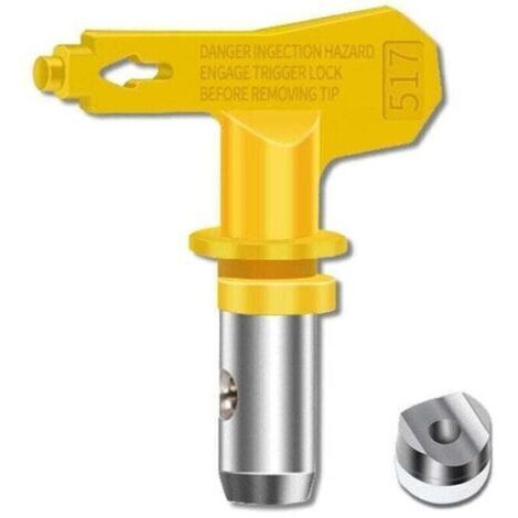 Buse Airless Buse Pistolet Airless Haute Pression et Résistance Thermique Lot de 6 Joints Buses Airless Compatible avec Pistolets à Peinture Graco Titan Wagner etc (Tapez 515,517,519,521,523,525),