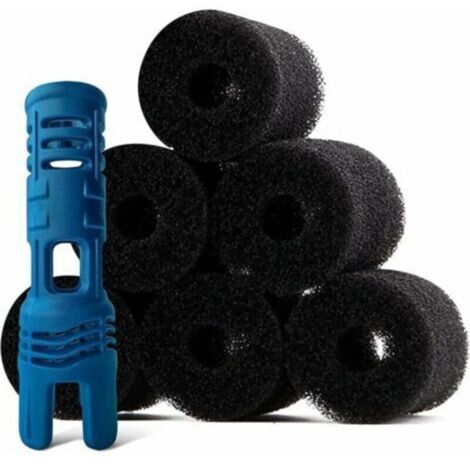 Buse anti projection avec 6 brosses en mousse pour robot piscine Polaris 280, équivalent Tail Sweep Pro TSP10S.
