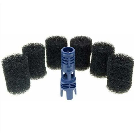 Buse anti-projection RTGPT avec 6 brosses en mousse pour robot piscine Polaris 280. équivalent à la Tail Sweep Pro TSP10S