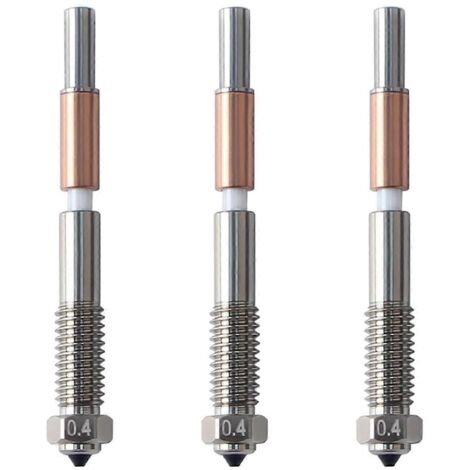 Buse bimétallique Qidi Plus4 0,4 mm, résistance aux hautes températures