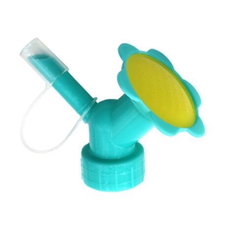 Buse d'arrosage portable tournesol buse à double usage fleur abreuvoir équipement de jardinage bleu