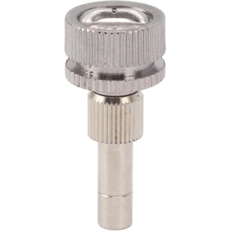 Buse de Brumisation en Forme D'éventail 6 mm,Buse Laiton à Basse Pression,pour Refroidir Le Jardin Extérieur -