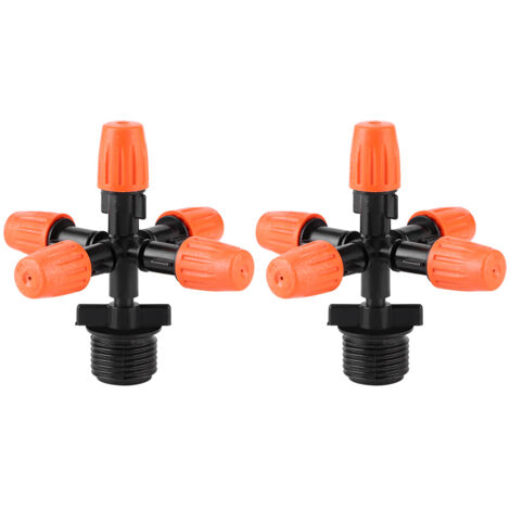 Buse de Brumisation Réglable G1/2 pour Arrosage Micro-Goutte Jardin