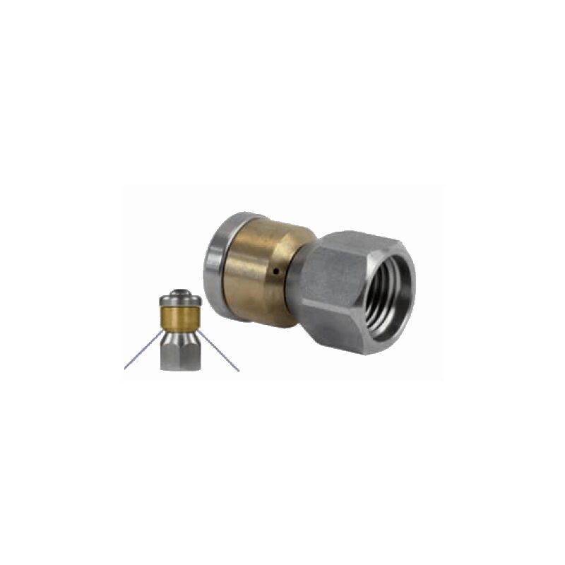 Hp Concept - Buse de canalisation rotative 1/8F - calibre - 06