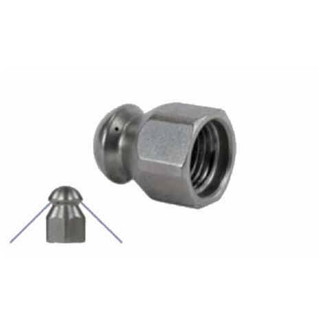 Buse de canalisation sans jet frontal 1/4F - calibre - 055