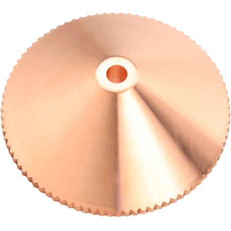 Buse de Découpe Laser Monocouche en Laiton pour Machines CO2 et Fibre, Diamètres 1.8 à 3.0mm