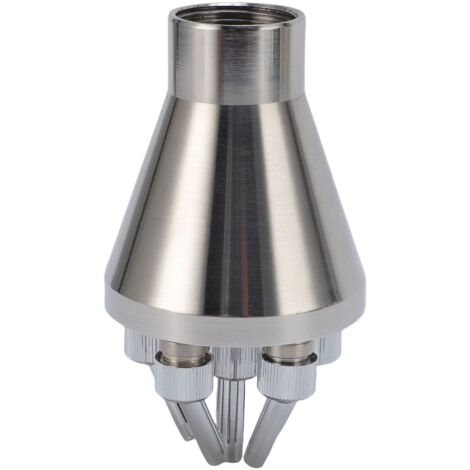 Buse de fontaine colonne en acier inoxydable, buse centrale droite pour jet d'eau, idéale pour les jardins, les places et les aménagements paysagers