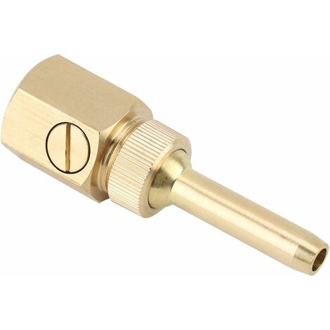 Buse de Fontaine réglable Universelle en Laiton buse de Fontaine Droite tête de pulvérisation de Fontaine Filetage Femelle(DN25)LO-Ron