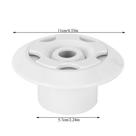 Buse de massage rotative 360° pour piscine et spa, jet d'eau réglable