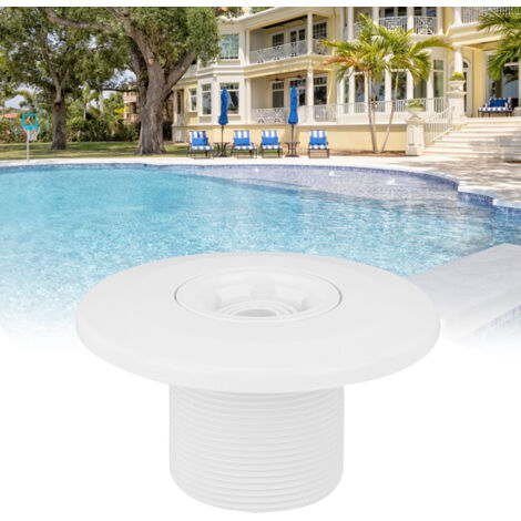 Buse de Massage Rotative 360° pour Piscine Spa Baignoire avec Raccord Extérieur 2 Pouces
