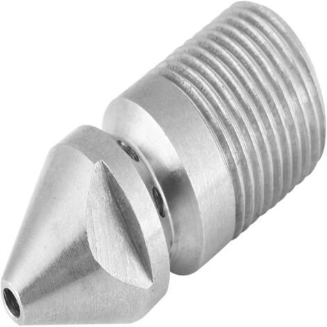 Buse de nettoyage haute pression 3/8 pour égout, buse de vidange d'égout, tête de pulvérisation pour robinet de nettoyage haute pression