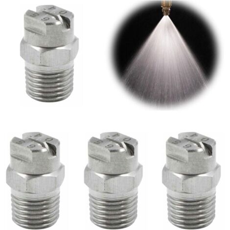 Buse de nettoyeur haute pression : pour nettoyeurs haute pression, comprend 4 pièces pour un nettoyage efficace des surfaces.