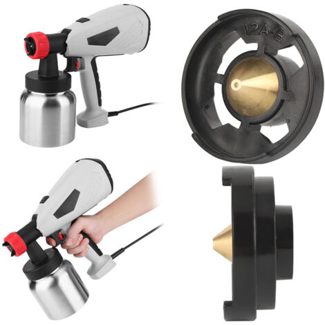 Buse de pistolet à peinture en laiton haute qualité, kit de rechange 0.5mm/1.0mm/1.3mm/1.8mm/2.5mm