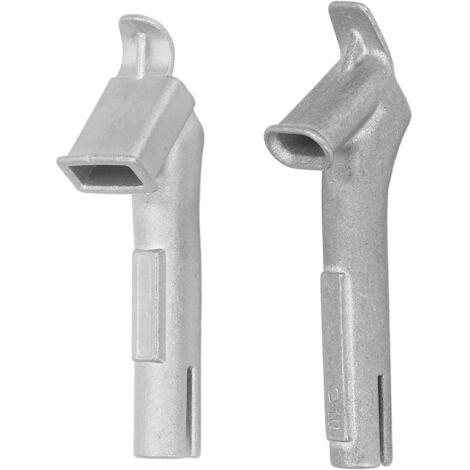 Buse de pistolet thermique 5x14mm 5x10mm, 2 pièces, pointe à Air chaud, soudage en acier inoxydable pour PVC PP