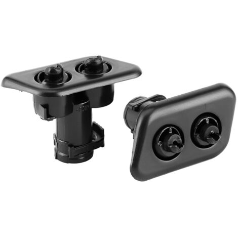Buse de pulvérisateur de lave-phare de phare, paire de buse de lave-phare 61678360661 61678360662 adapté pour E39 525i 528i 530i 540i M5 1999-2003