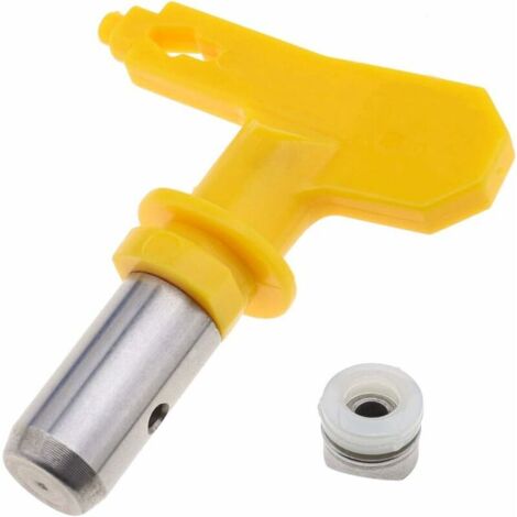 Buse de pulvérisation en acier tungstène 517 – Angle 50° – Ouverture 0,04 cm – Largeur 250–300 mm – Compatible pistolets Airless