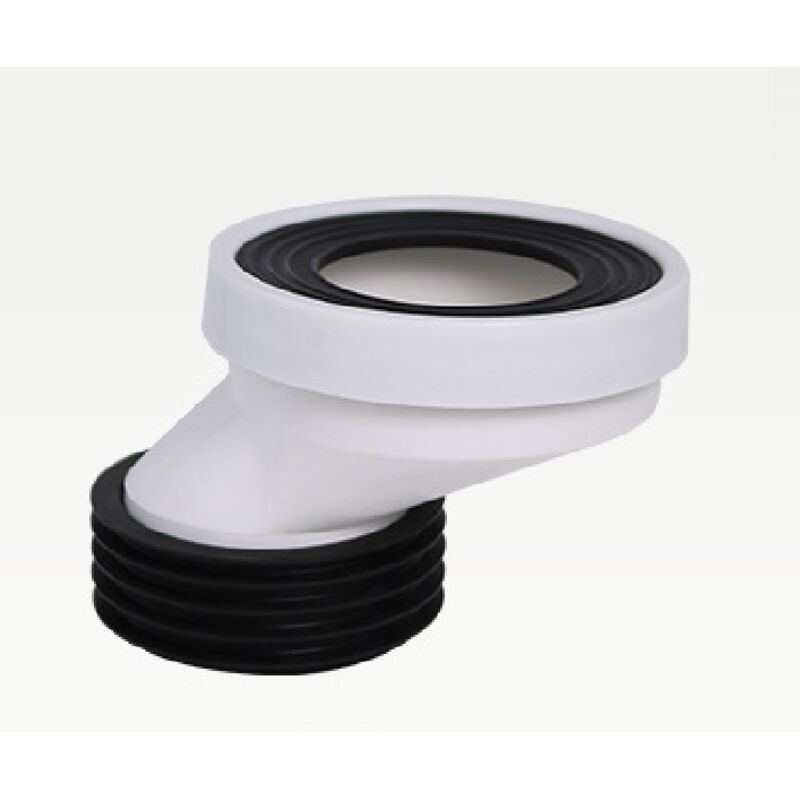 Image of Toilet hose connection nozzle: eccentric straight&hellip;