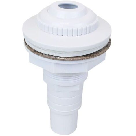 Buse de refoulement pour Piscine Hors Sol avec connecteur pour Tuyau 32 et 38 mm - Blanc