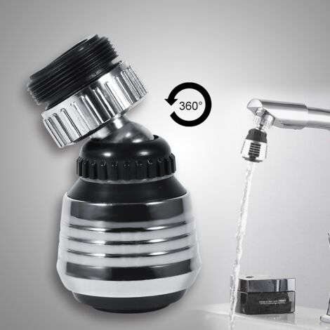 Buse de robinet rotative à 360 degrés avec filtre et douchette de cuisine pour économiser l'eau - Applications