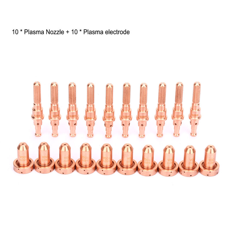 Sunxury - Buse de soudage et électrode Plasma, consommables Plasma pour torche de découpe Plasma SL60/100, 20 pièces