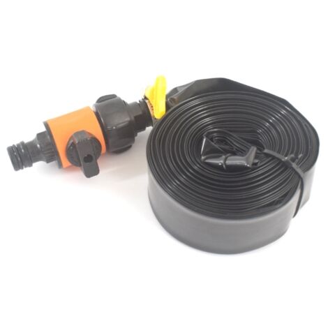 Buse de trampoline outil de refroidissement de jardin arroseur de trampoline 12m buse de trampoline parc aquatique pour enfants accessoires de trampoline d'eau en plein air spray de trampoline orange