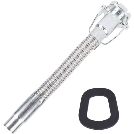 Buse de Transfert de Carburant Robuste Flexible à Dévidoir Manuelle Leakage Proof pour Bidons Américains 5L 10L 20L