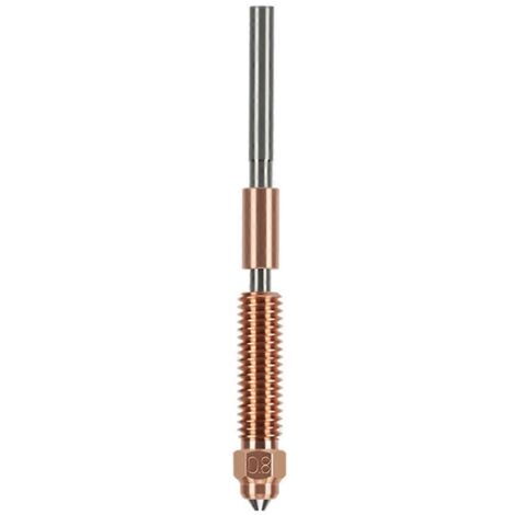 Buse d'impression à haut débit améliorée en chrome-zirconium-cuivre 0,8 mm