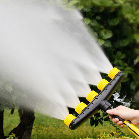 Buse d'irrigation d'atomiseur agricole, arroseur d'eau de pelouse de jardin domestiqueInterface 1 pouce/1.2 pouce 6 buses 1 piece