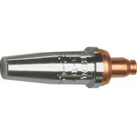 Buse d'oxycoupage en bloc AB, Capacité de coupe : 10-25 mm, Pression d'oxygène 3,0-4,0 bar, Pression de gaz combustible 0,3 bar