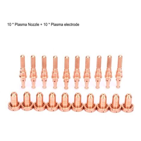 Buse Et Électrode Plasma Consommables Pour Torche De Découpe SL60 SL100 Lot De 20 Pièces