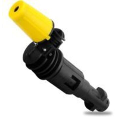 Buse flexible à rotation variable 360° pour nettoyeur haute pression – Pression 18MPa – Adaptateur Karcher – Nettoyage précis des angles morts