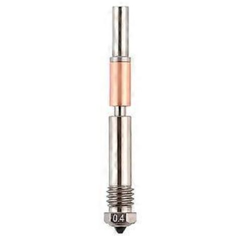 Buse monobloc en acier trempé à haut débit pour imprimante 3D Hotend 4.0 X1/P1P/P1S