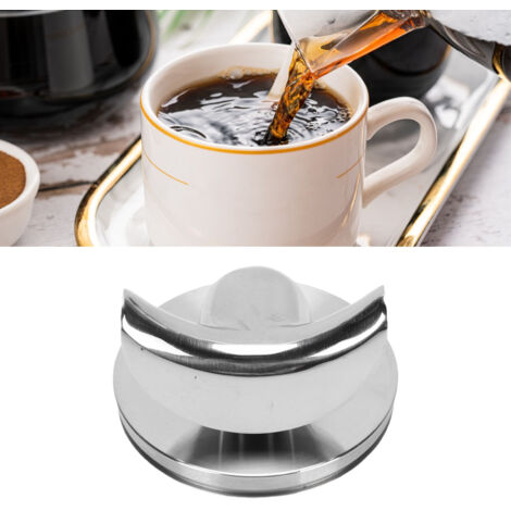 Buse pour Portafilter 54mm - Spouté/Déversement Libre - Attachement Portafilter Machine Café en Acier Inoxydable 304 avec Joints