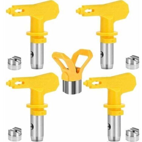 Buse pulvérisation airless - Modèles 209/415/519/619 - Pour pistolet peinture haute pression - Précise - Peintres professionnels
