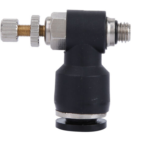 Buse Réglable pour Machine Laser CO2, Valve à Gaz avec Tuyau d'Air 6mm et Filetage M5