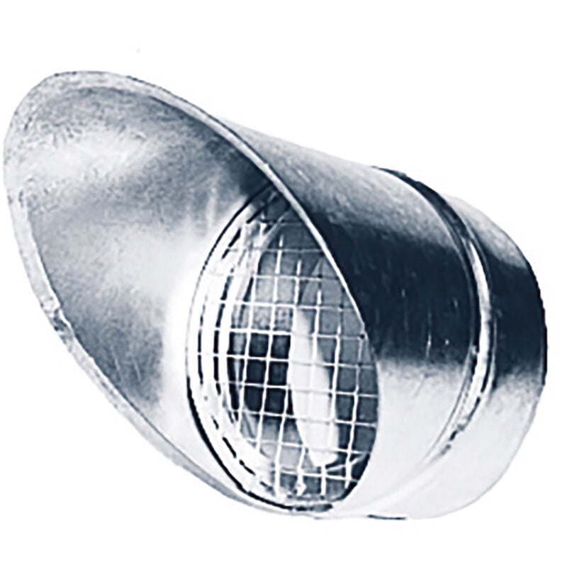 Buse sifflet grillagé pour sortie de caisson Ø100