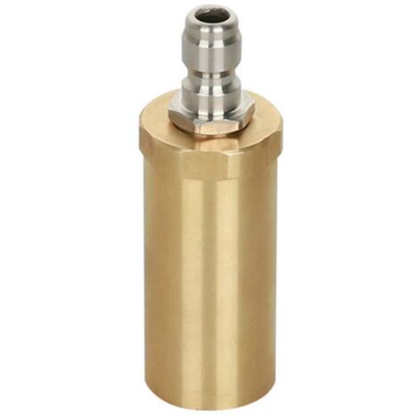 Buse Turbo Nettoyeur Haute Pression,3600 PSI Buse Turbo pour Nettoyeur Haute Pression Rotative Buse Rotative Haute Pression en Cuivre pur pour le Nettoyage du Jardin,Ouverture 2.0