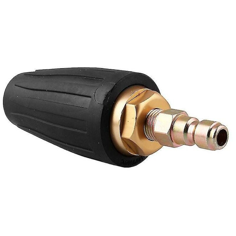 SNQ - Buse turbo pour nettoyeur haute pression , buse turbo rotative de 3000 psi avec prise à connexion rapide, buse de pulvérisation turbo à orifice