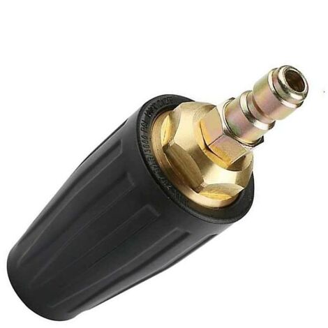 Buse turbo rotative 1,8 GPM 3000 PSI 035 pour nettoyeur haute pression,1/4" Quick Connect raccord rapide, buse de nettoyeur haute pression