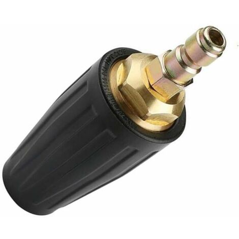 Buse turbo rotative 1,8 GPM 3000 PSI 035 pour nettoyeur haute pression,1/4" Quick Connect raccord rapide, buse de nettoyeur haute pression