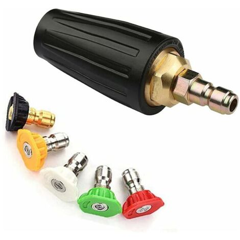 Buse turbo rotative, 3000PSI 035 Buse turbo rotative pour nettoyeur haute pression 1/4" Connexion rapide