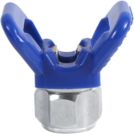 Buse Universelle de Remplacement pour Pistolet à Peinture Airless, Protection de Buse Bleue
