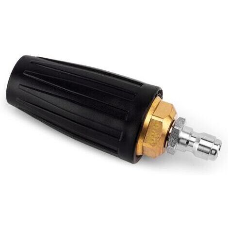 Buses1/4 "Buse Rondelle Nettoyeur Haute Pression à Connexion Rapide Buse Turbo Rotative Buse 4.0 GPM 4000PSI Rapide pour Pulvérisateur.