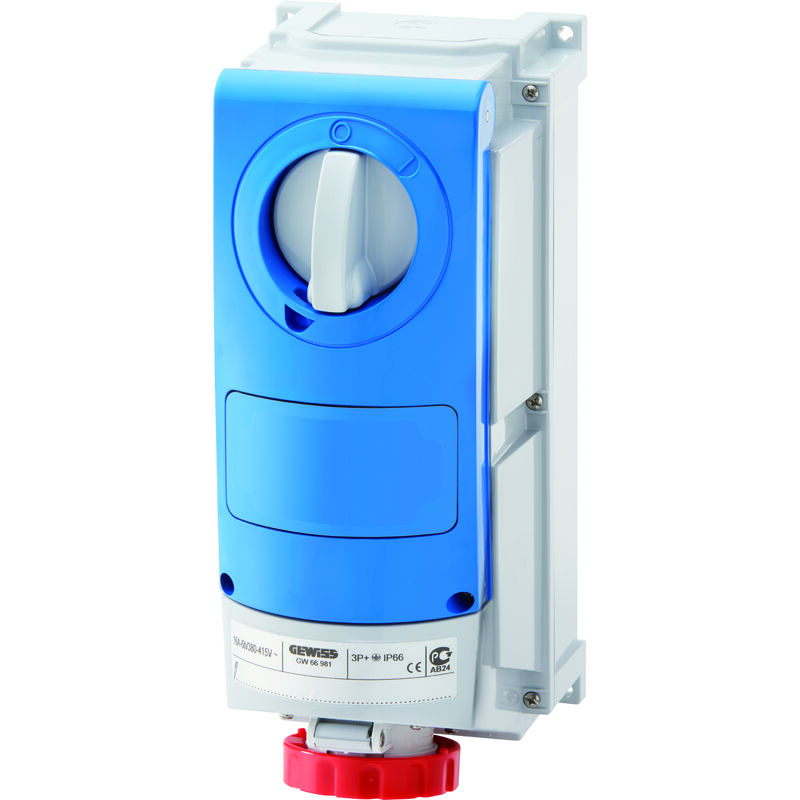 

B.USOS SEV. IP66 C/F 3P+N+T 32A 400V GW66520 - Gewiss