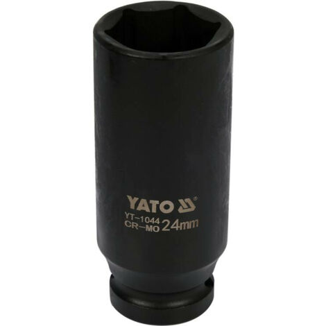 BUSSOLA A IMPATTO YATO DA 1/2" A 6 PUNTE LUNGA 24 mm